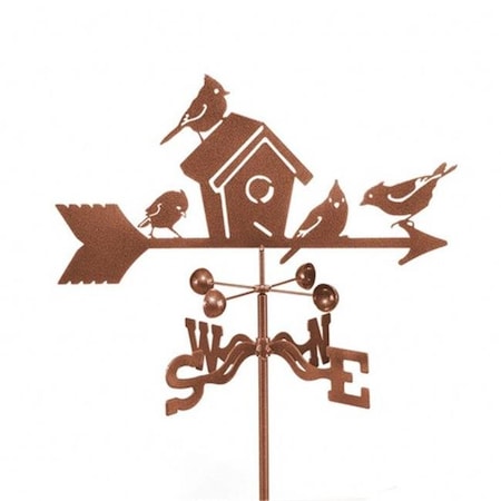 Ez Vane EZ Vane EZ1100-GR Birdhouse Weathervane with Garden Mount EZ1100-GR